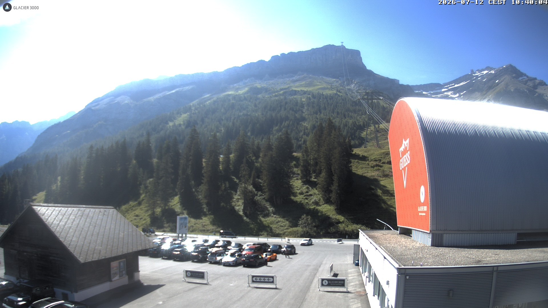 Archived image Webcam Glacier 3000: Col du Pillon