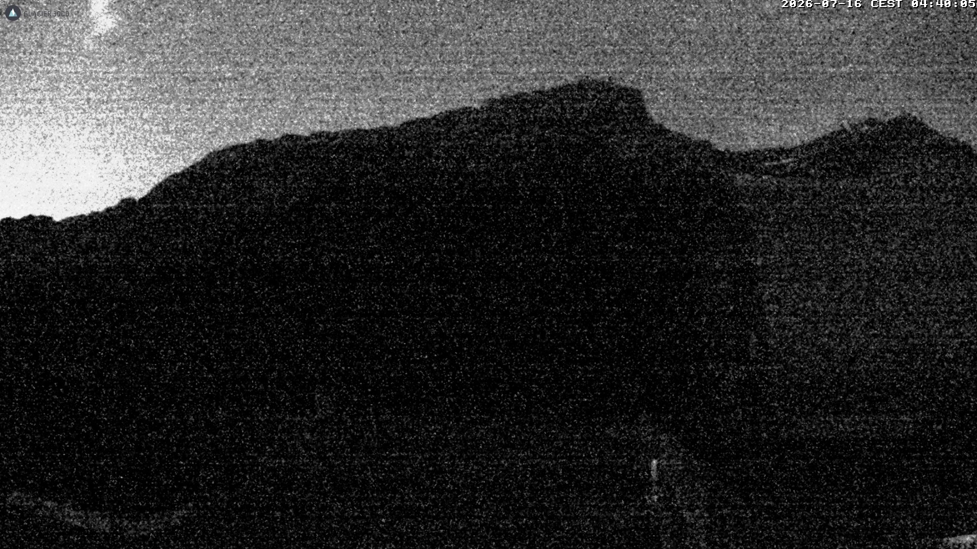 Archiv Foto Webcam Glacier 3000: Col du Pillon Talstation