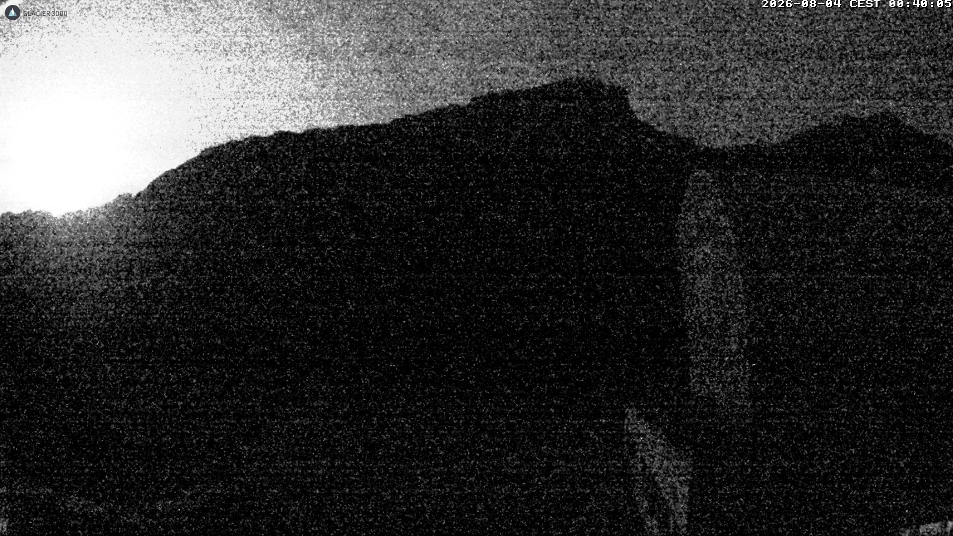 Archiv Foto Webcam Glacier 3000: Col du Pillon Talstation