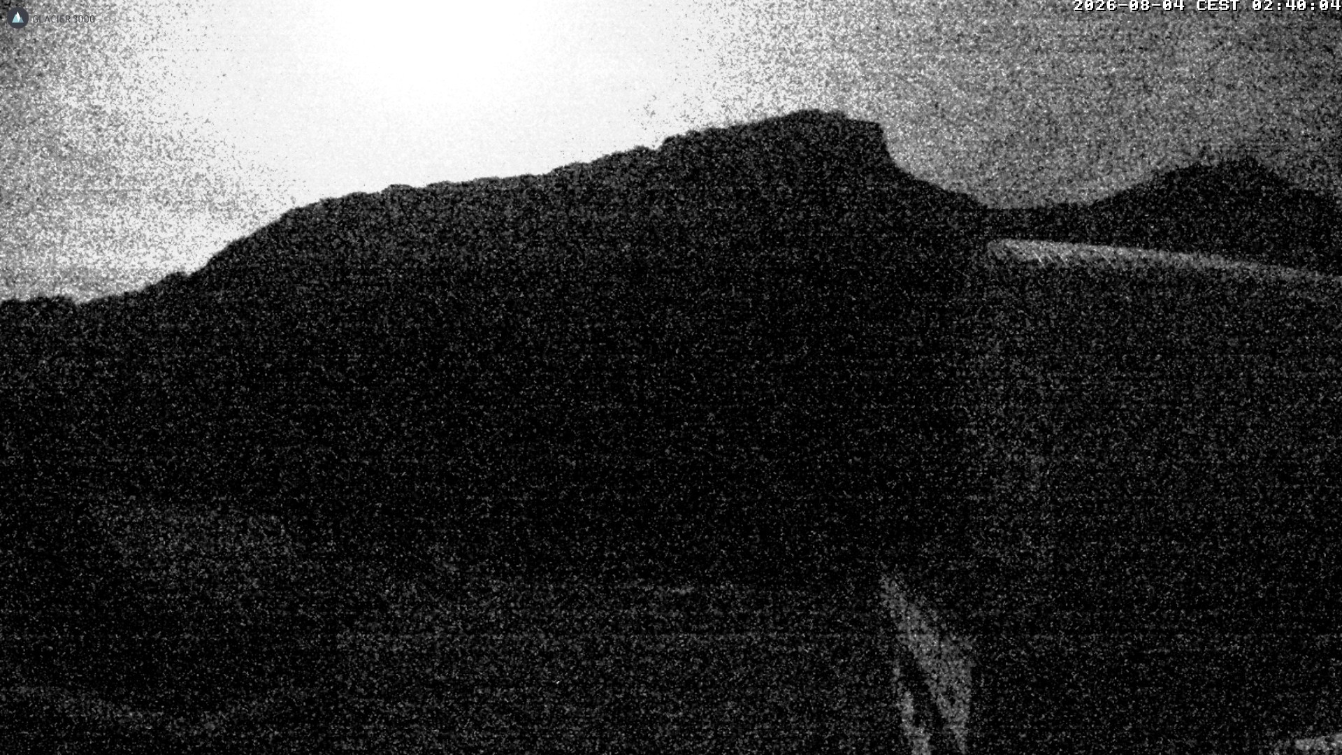 Archiv Foto Webcam Glacier 3000: Col du Pillon Talstation