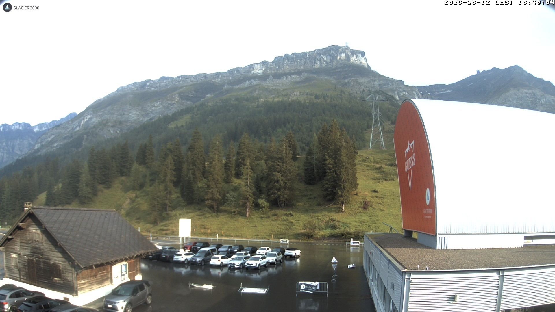 Archiv Foto Webcam Glacier 3000: Col du Pillon Talstation