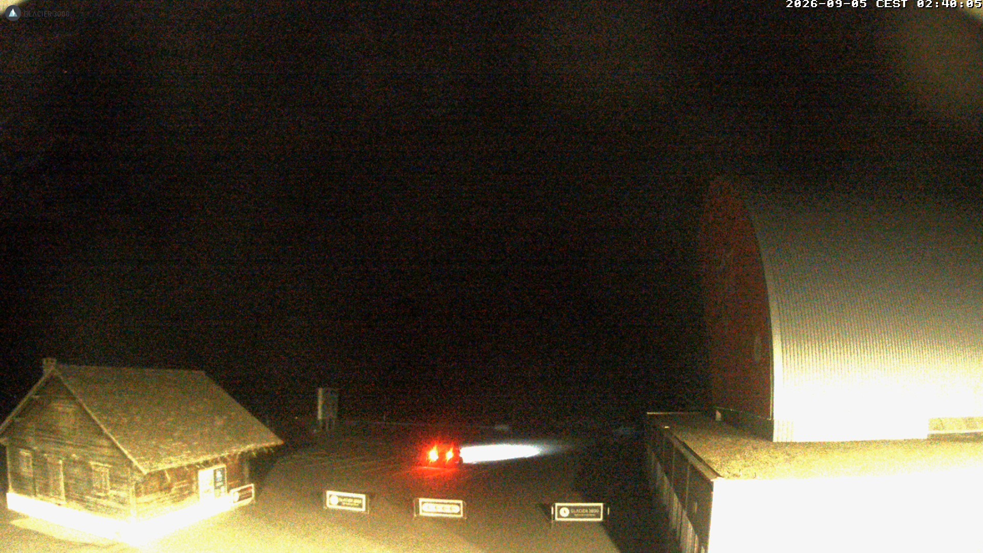 Archiv Foto Webcam Glacier 3000: Col du Pillon Talstation