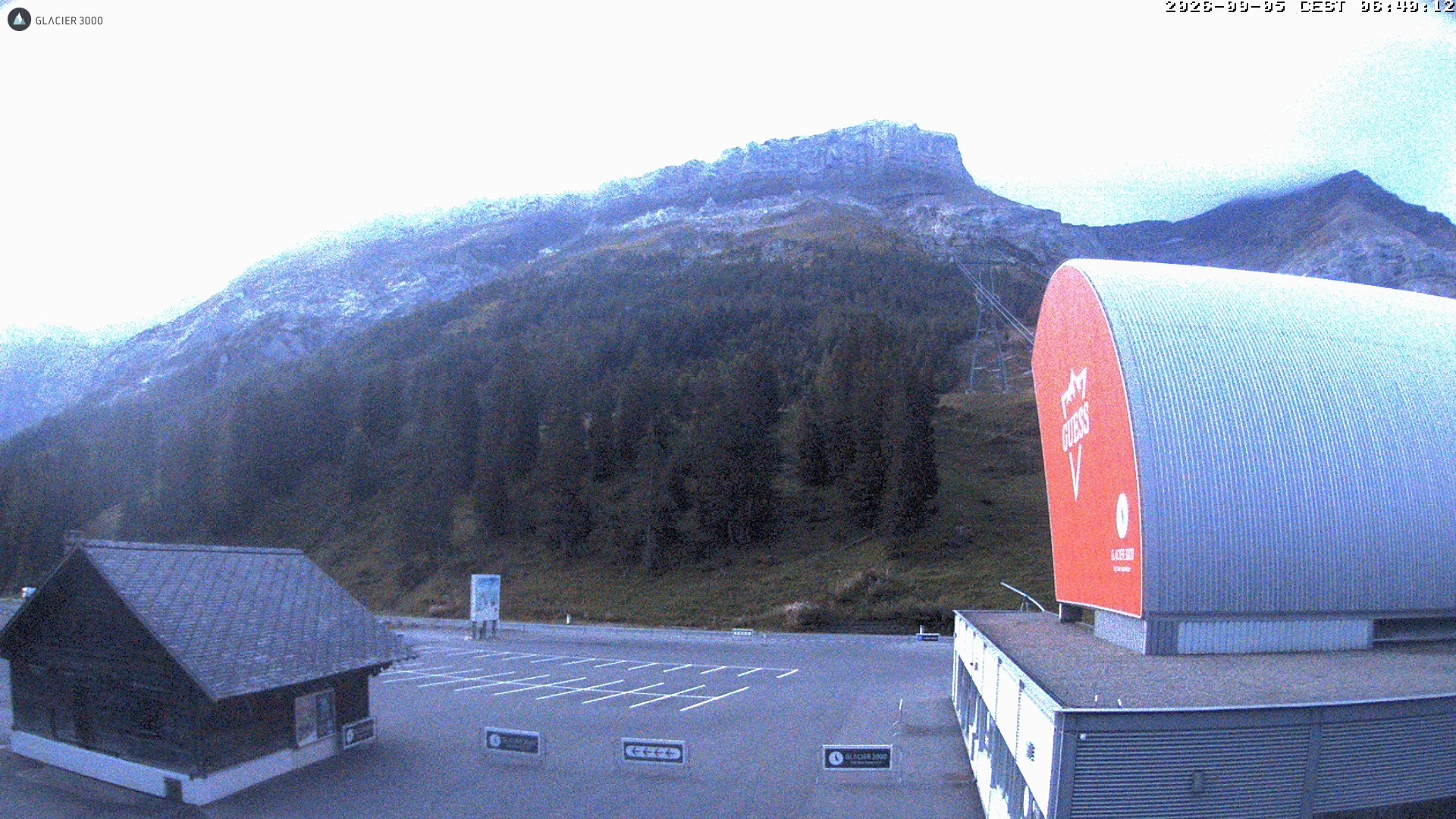 Archiv Foto Webcam Glacier 3000: Col du Pillon Talstation