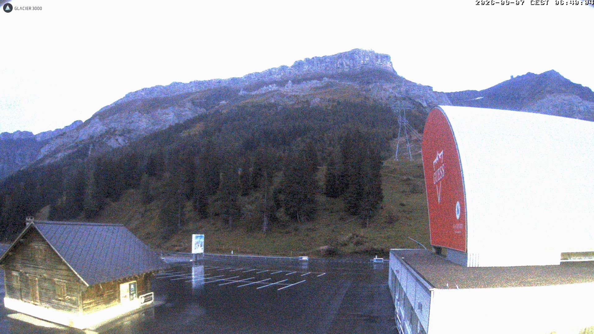 Archiv Foto Webcam Glacier 3000: Col du Pillon Talstation