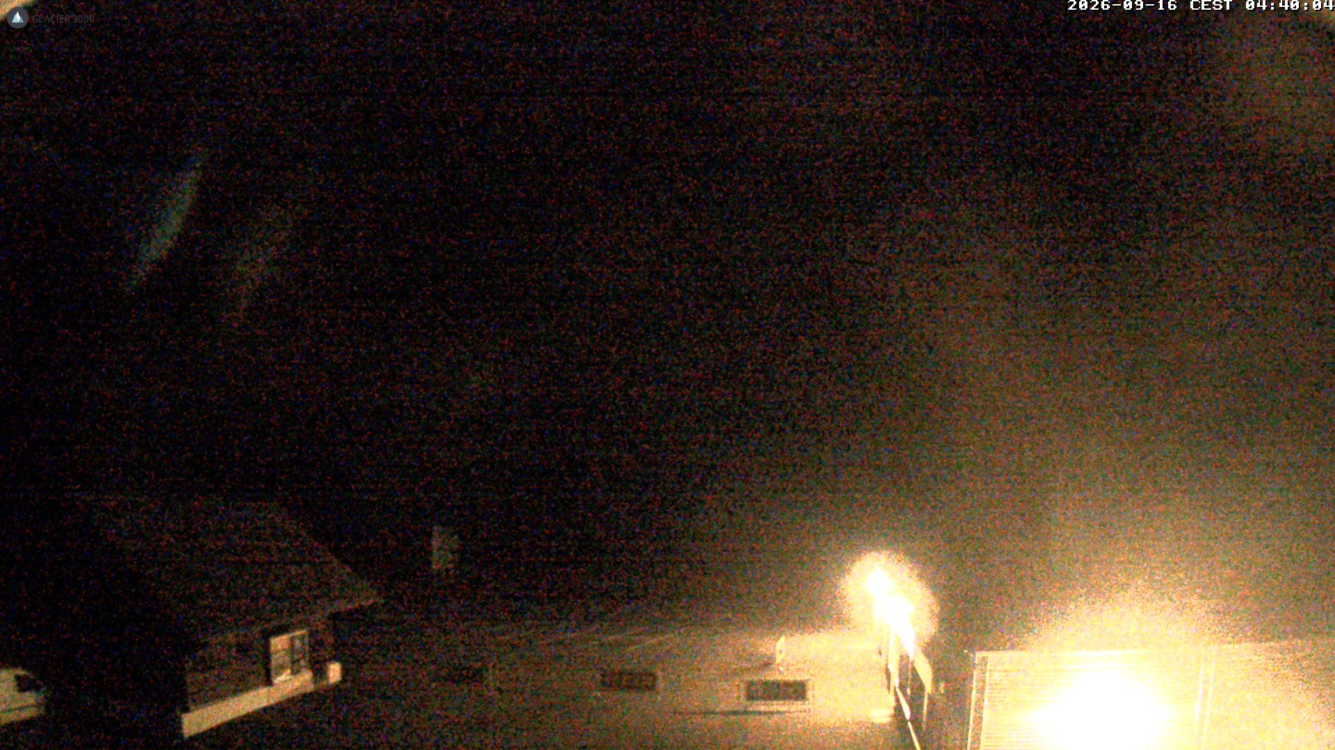 Archiv Foto Webcam Glacier 3000: Col du Pillon Talstation