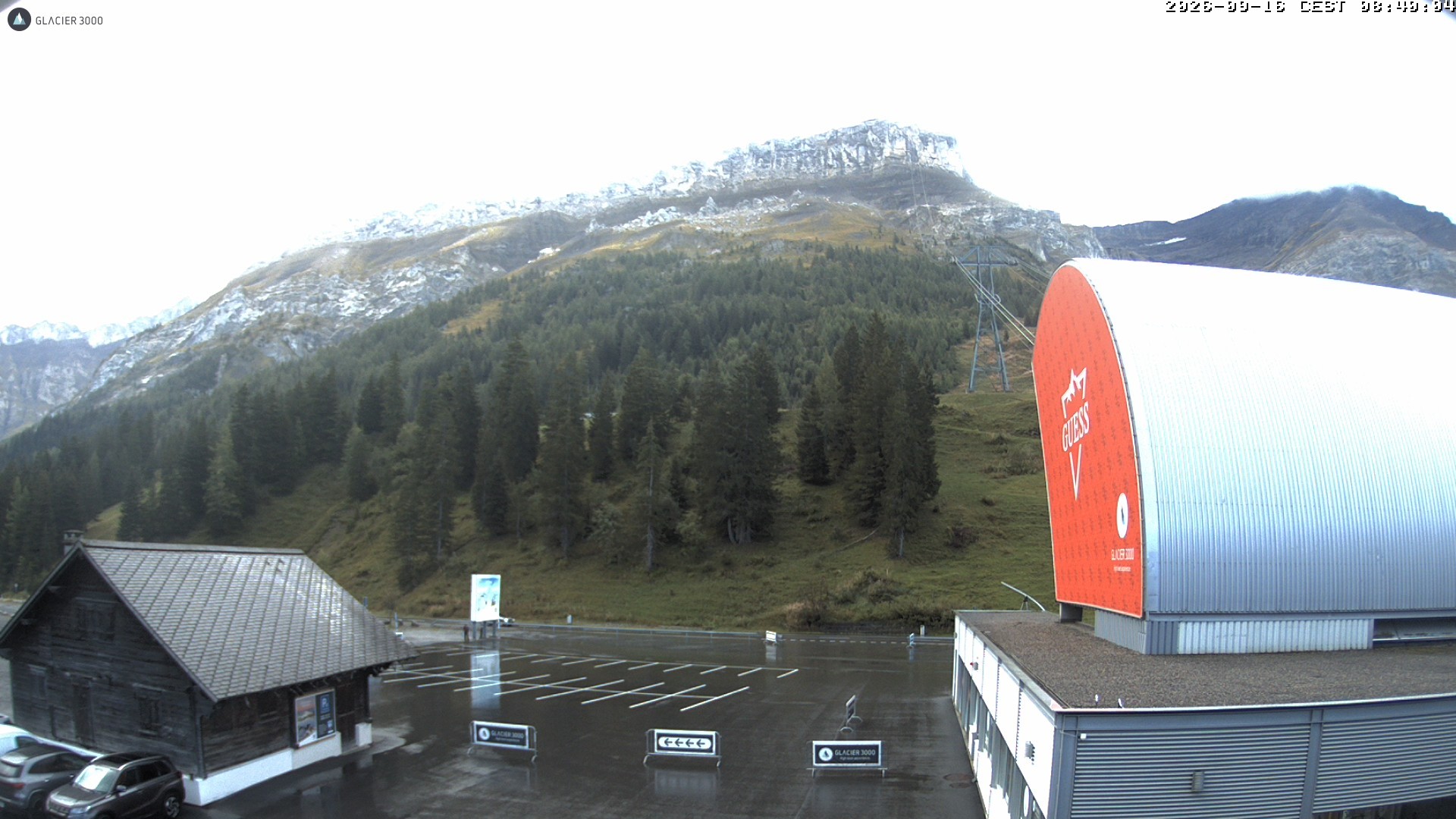 Archiv Foto Webcam Glacier 3000: Col du Pillon Talstation