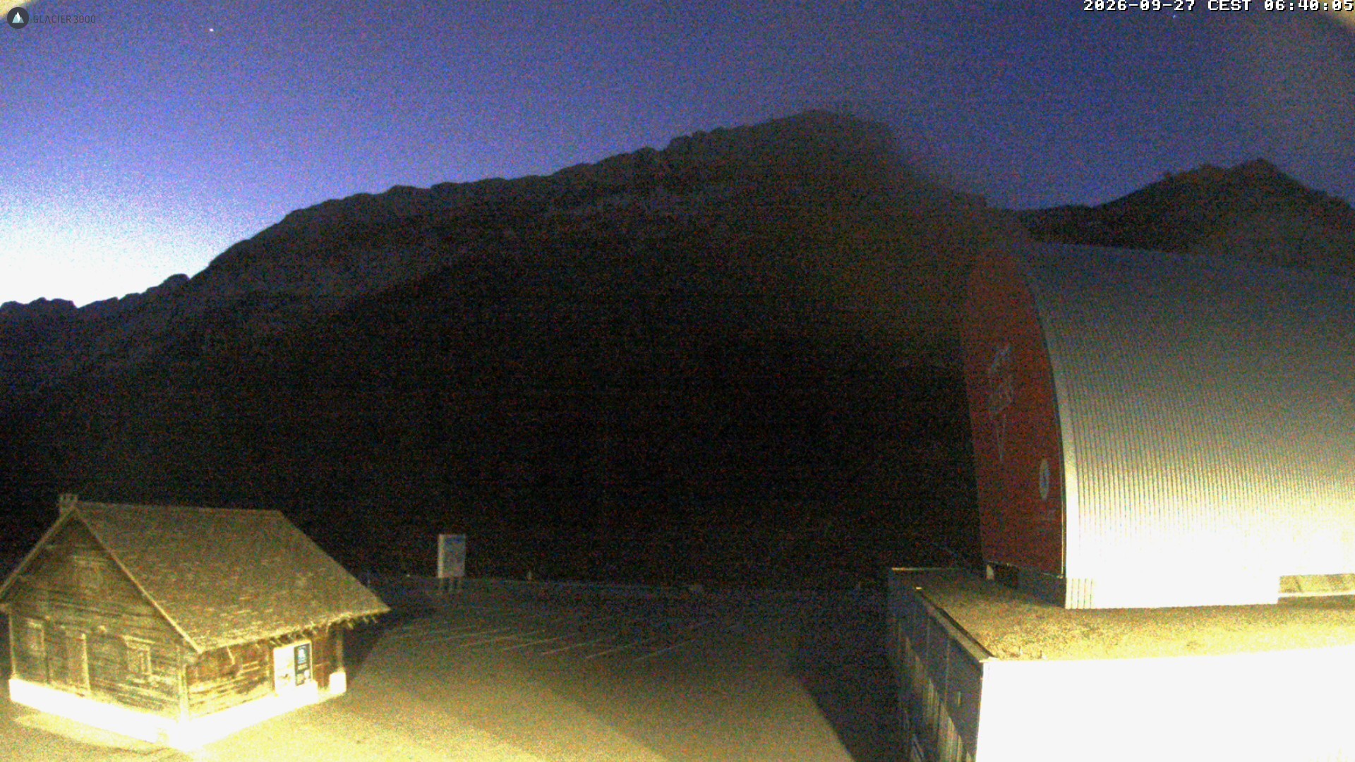 Archiv Foto Webcam Glacier 3000: Col du Pillon Talstation