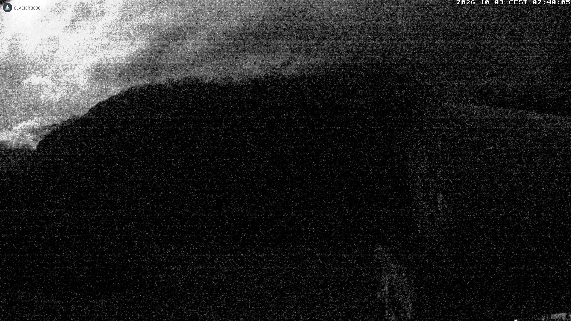 Archiv Foto Webcam Glacier 3000: Col du Pillon Talstation