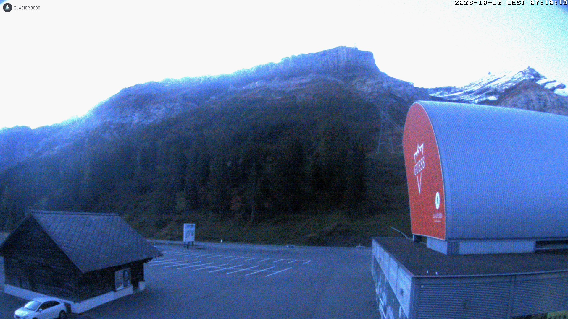 Archiv Foto Webcam Glacier 3000: Col du Pillon Talstation