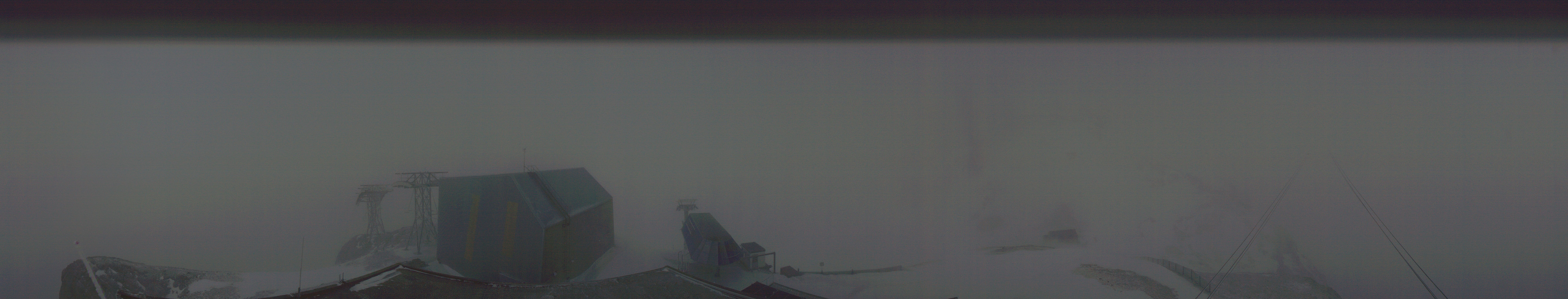 Archiv Foto Webcam Glacier 3000: Station Cabane