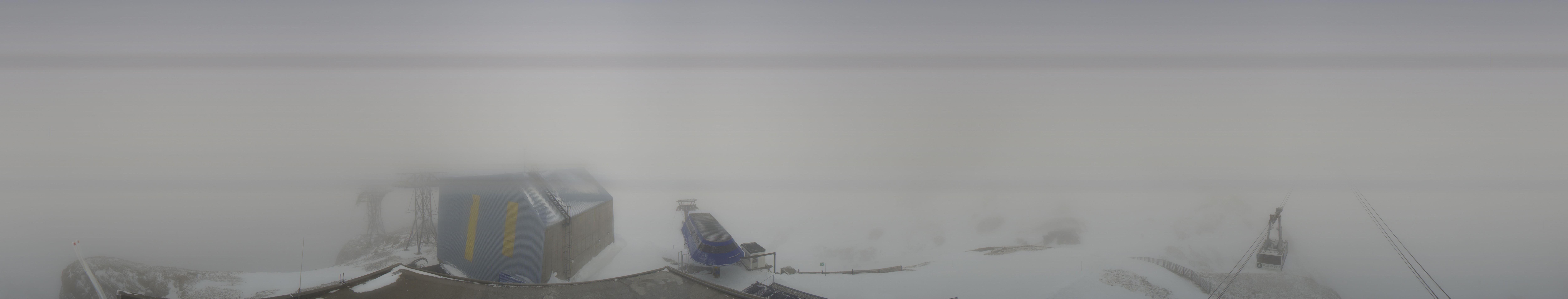 Archived image Webcam Glacier 3000: View from Cabane station