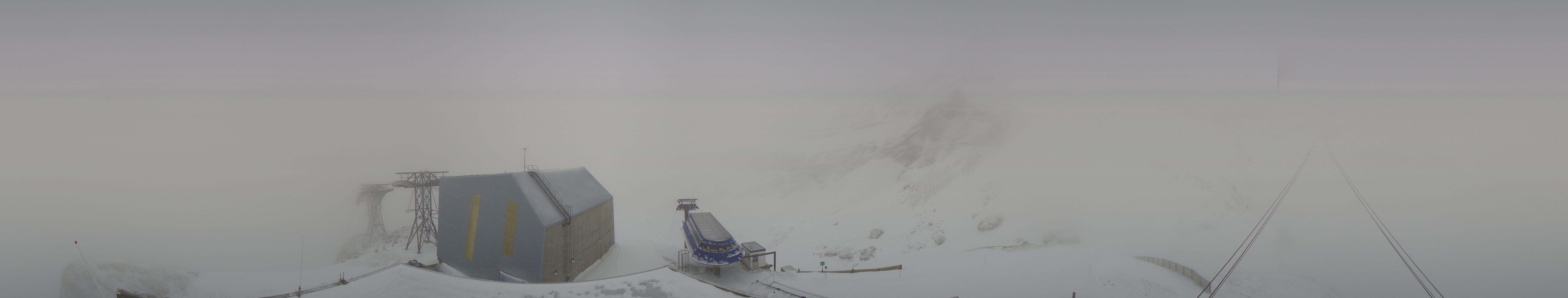 Archiv Foto Webcam Glacier 3000: Station Cabane