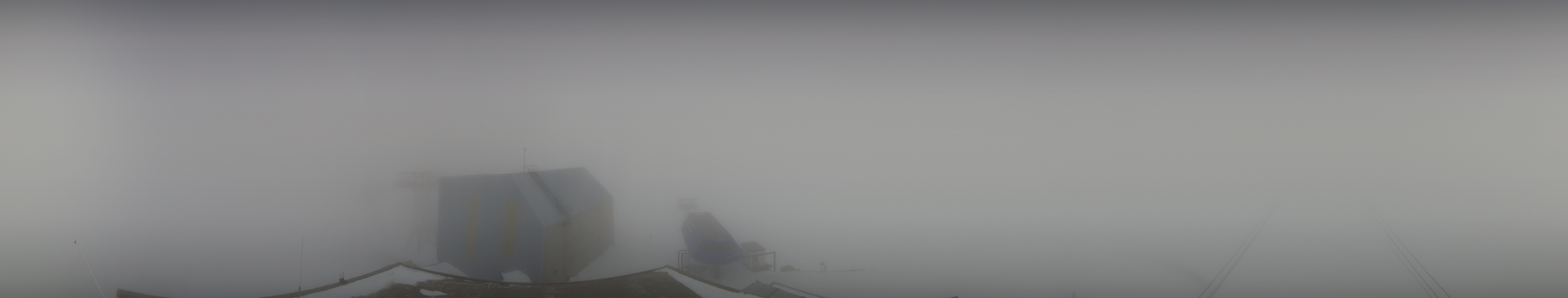 Archiv Foto Webcam Glacier 3000: Station Cabane