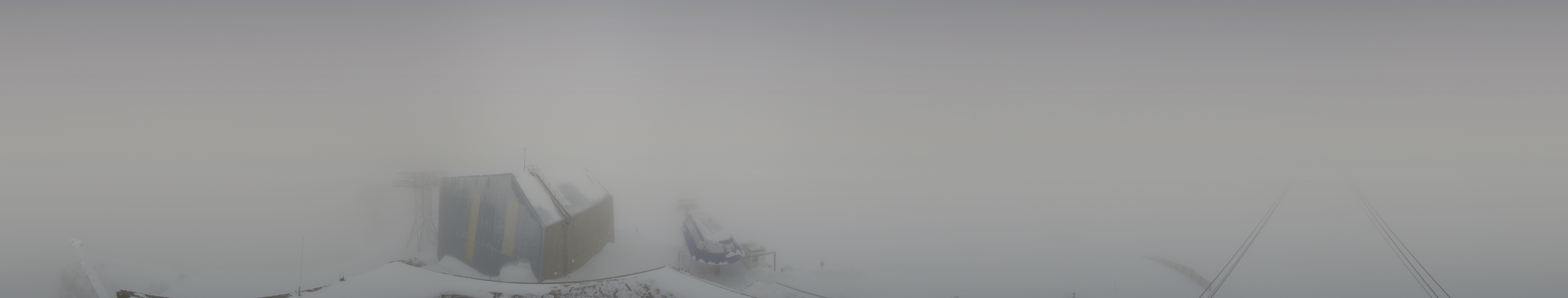 Archiv Foto Webcam Glacier 3000: Station Cabane