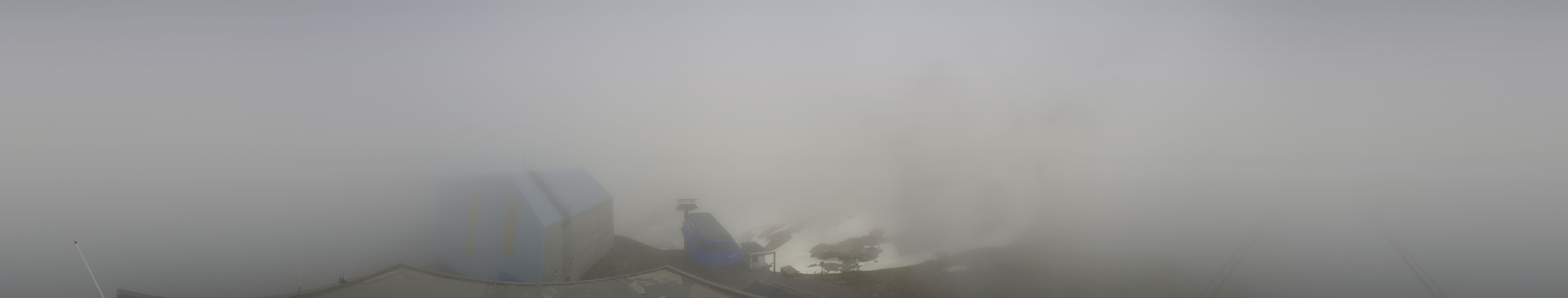 Archiv Foto Webcam Glacier 3000: Station Cabane