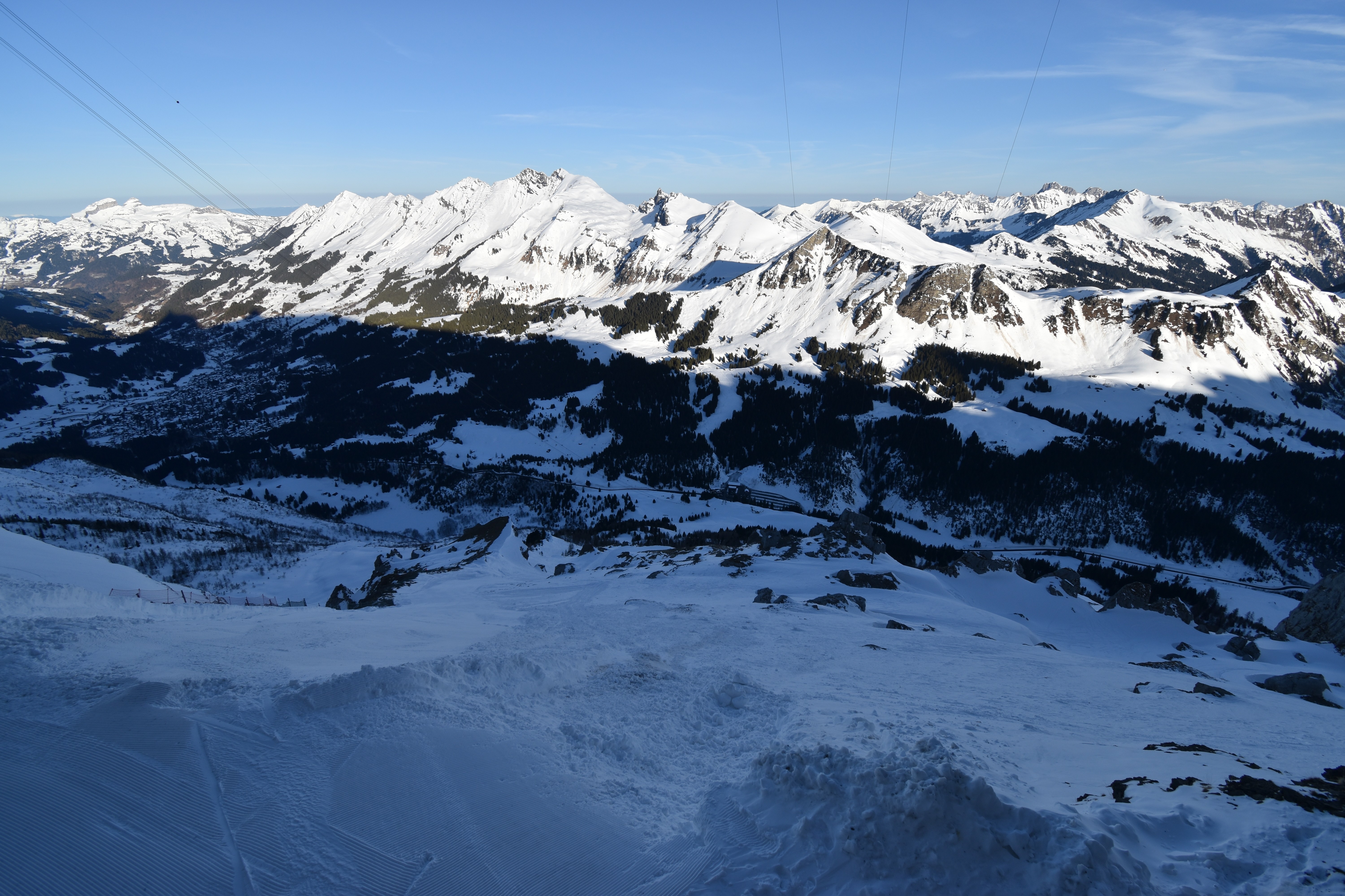 Archived image Webcam Glacier 3000: View from Black Wall