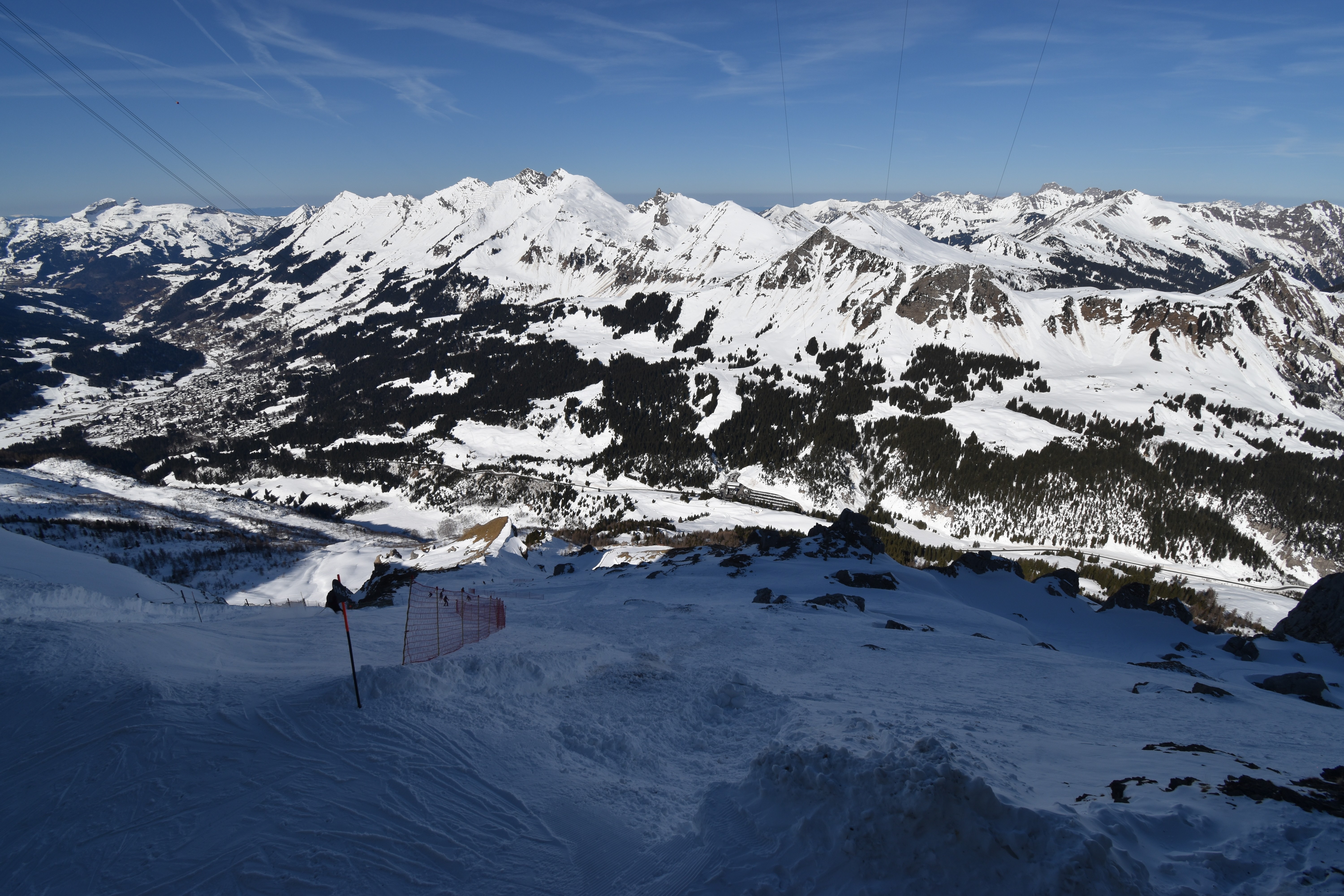 Archived image Webcam Glacier 3000: View from Black Wall