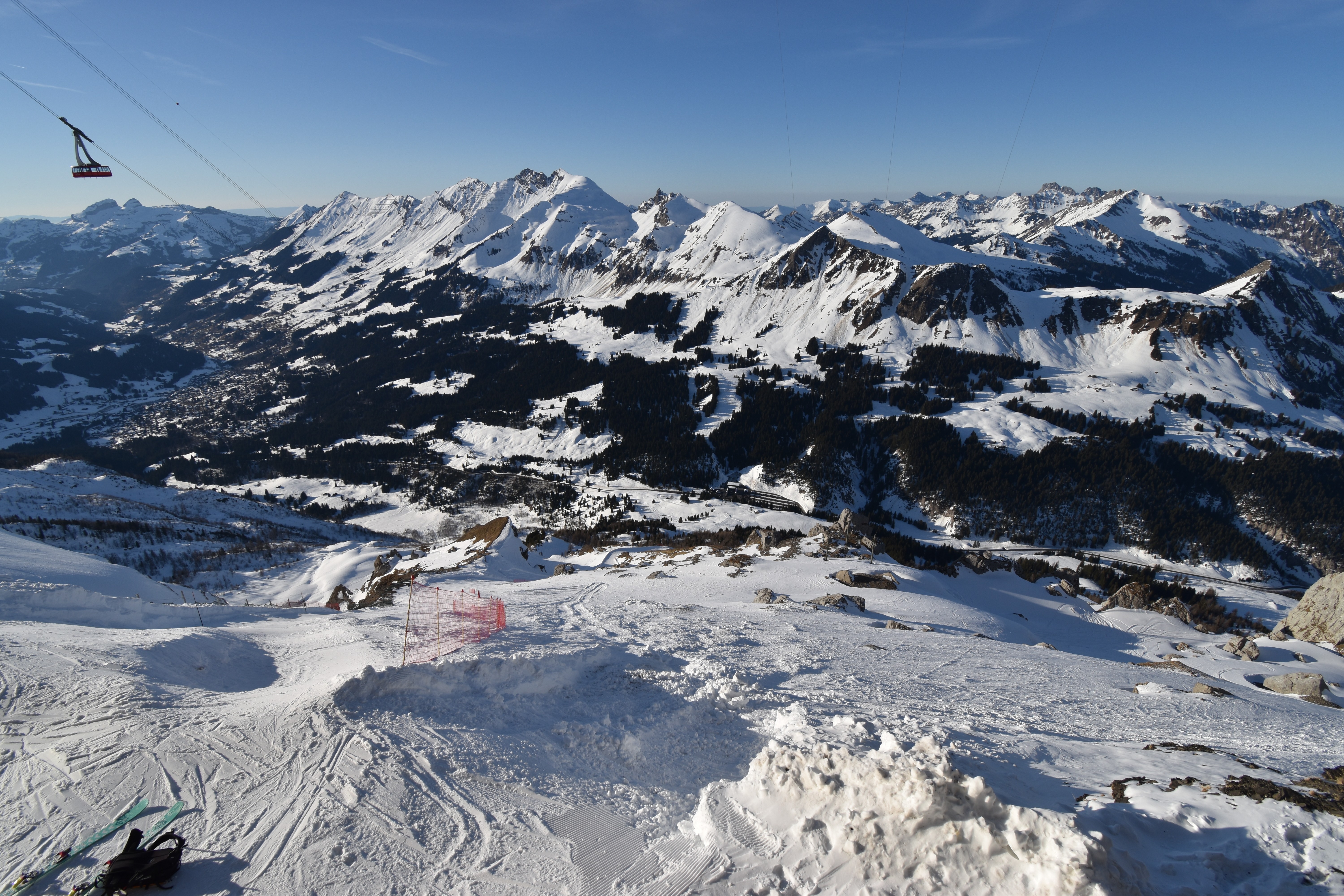 Archived image Webcam Glacier 3000: View from Black Wall