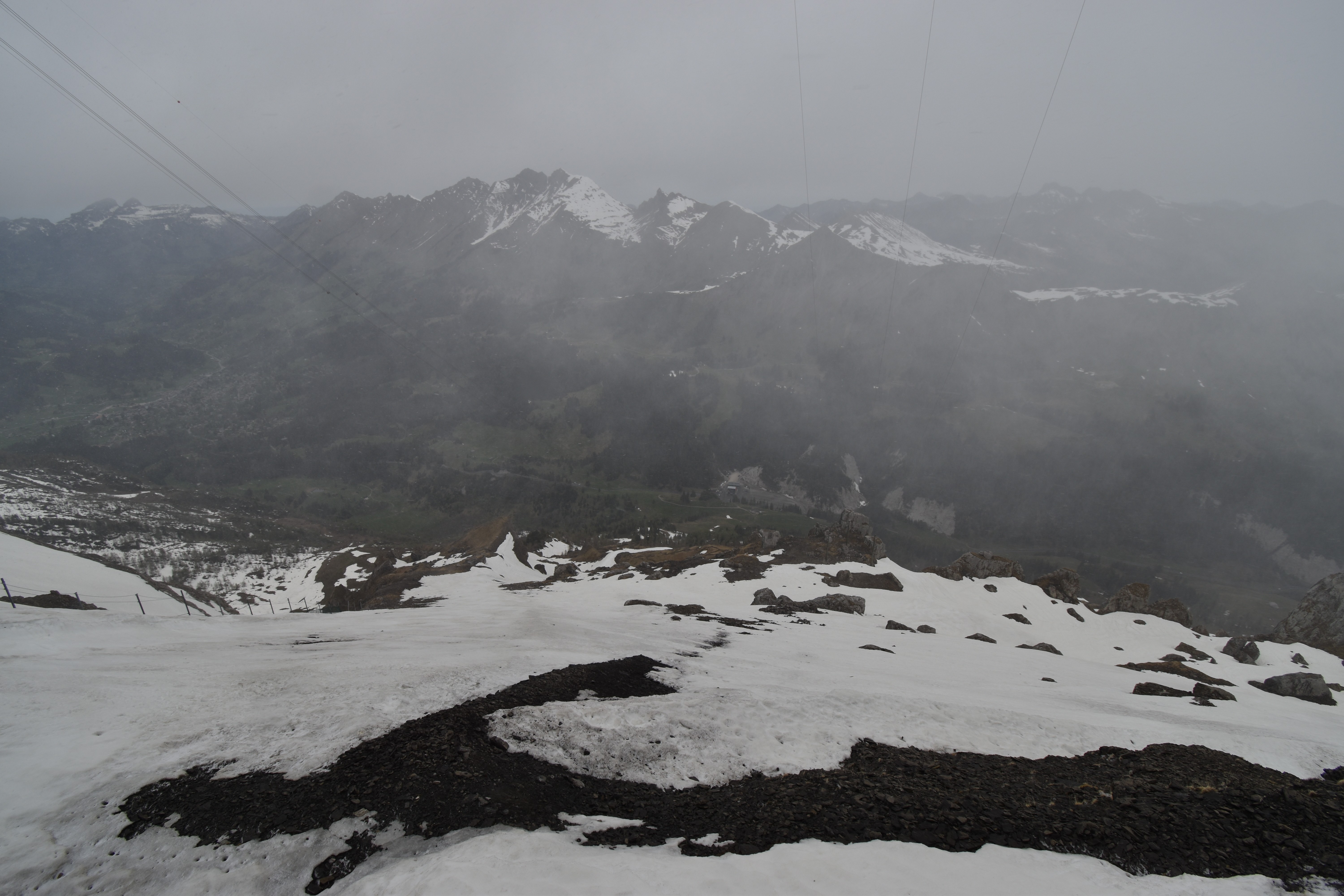 Archived image Webcam Glacier 3000: View from Black Wall
