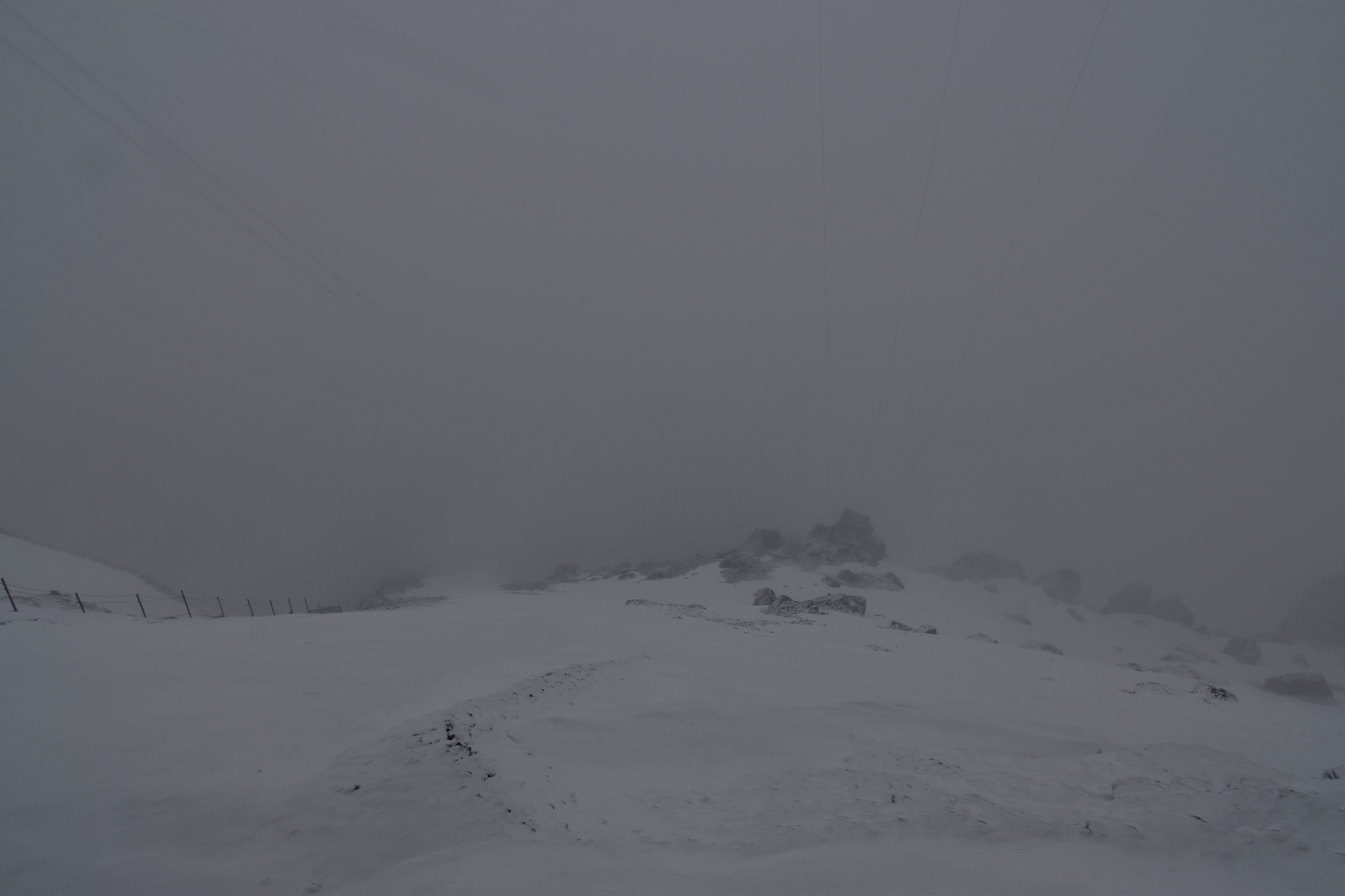 Archiv Foto Webcam Glacier 3000: Black Wall am Gemskopf