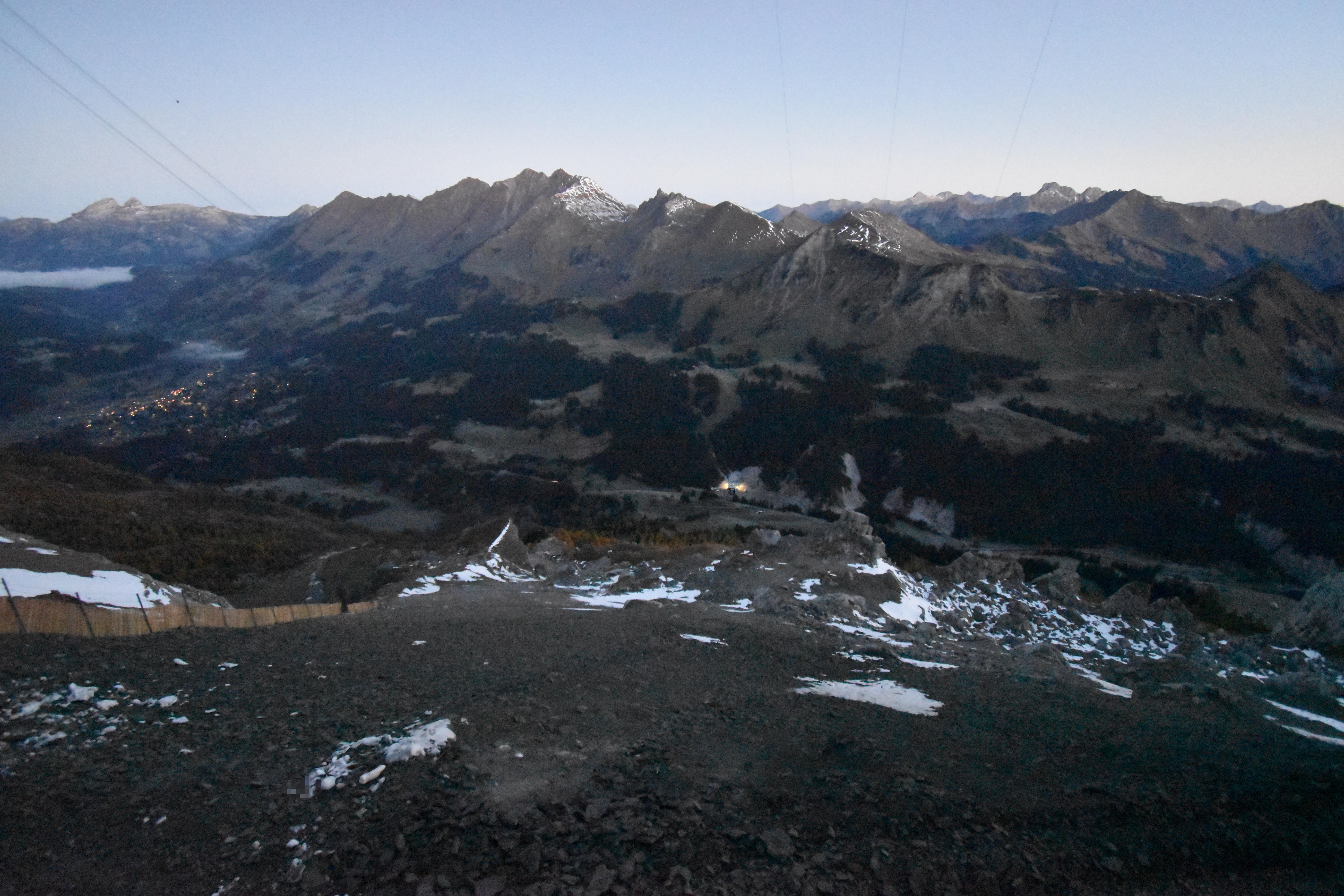 Archived image Webcam Glacier 3000: View from Black Wall