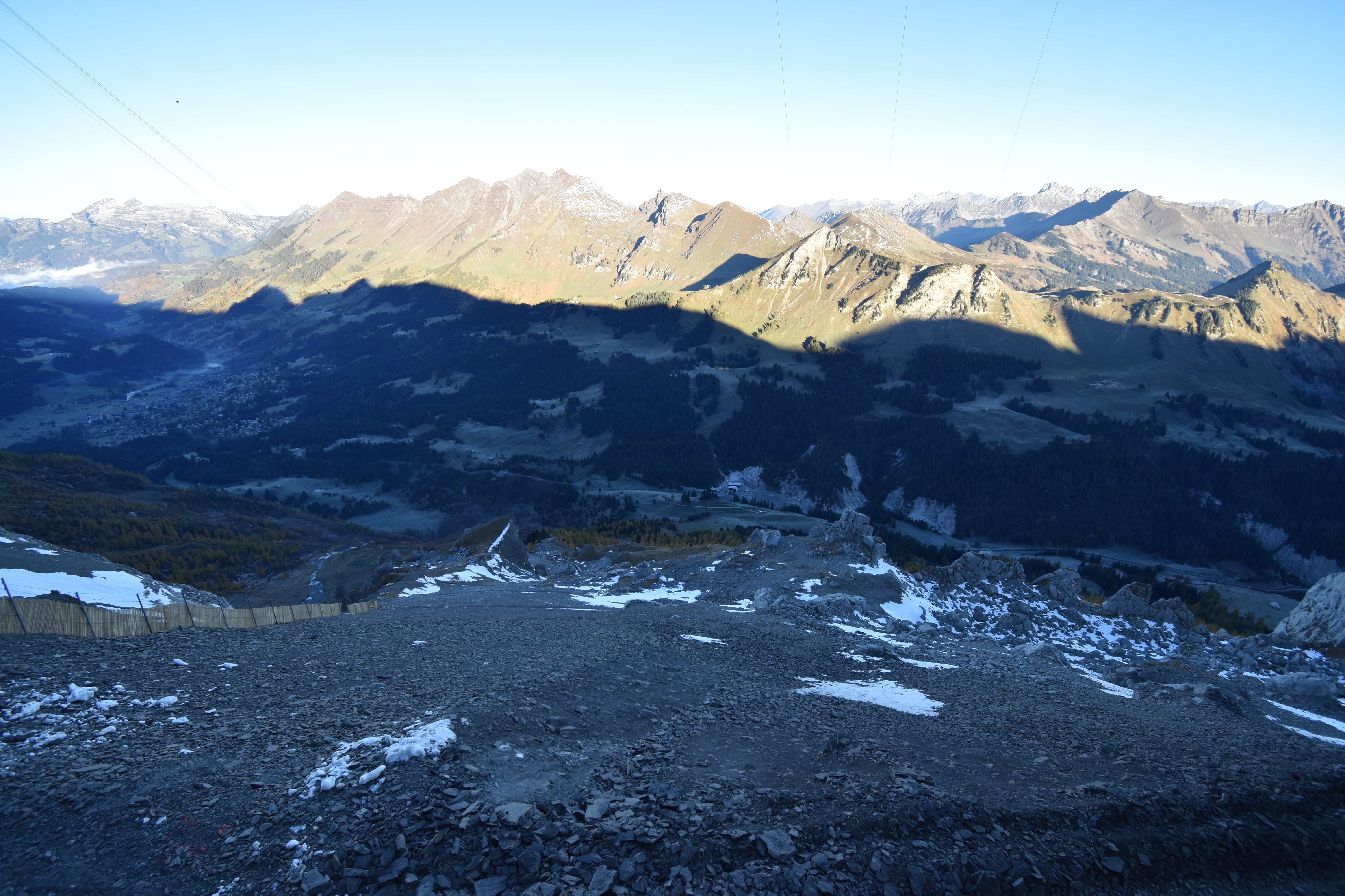 Archived image Webcam Glacier 3000: View from Black Wall