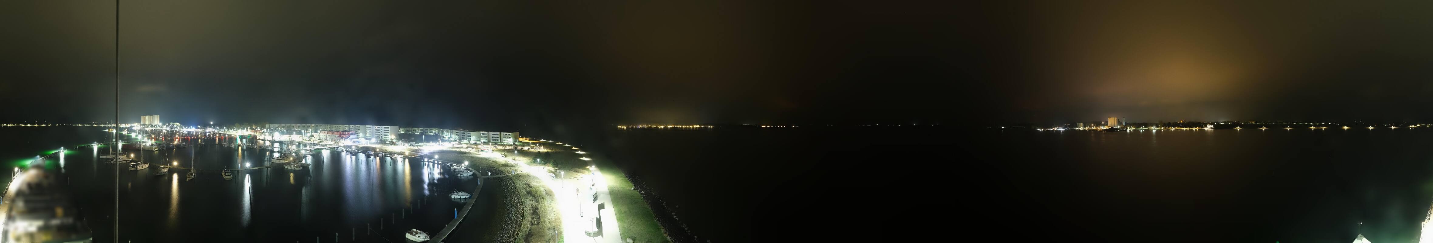 Archiv Foto Webcam Insel Fehmarn: Aussichtsturm Utkieker am Yachthafen Burgtiefe