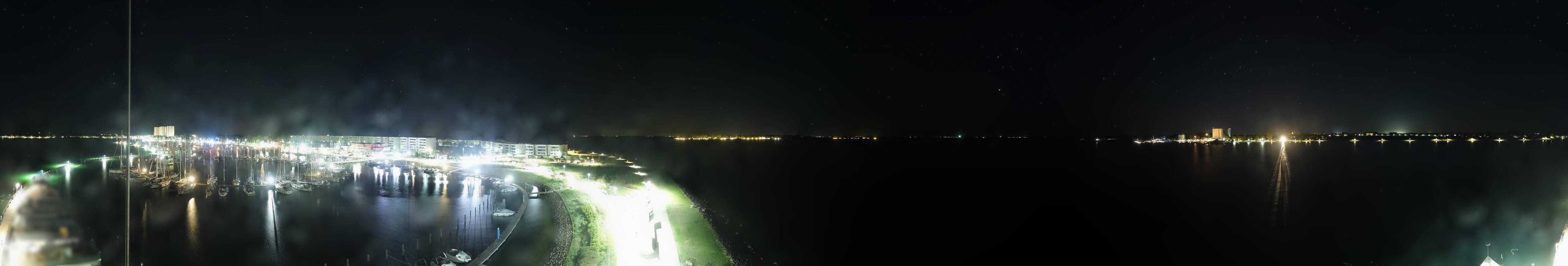 Archiv Foto Webcam Insel Fehmarn: Aussichtsturm Utkieker am Yachthafen Burgtiefe