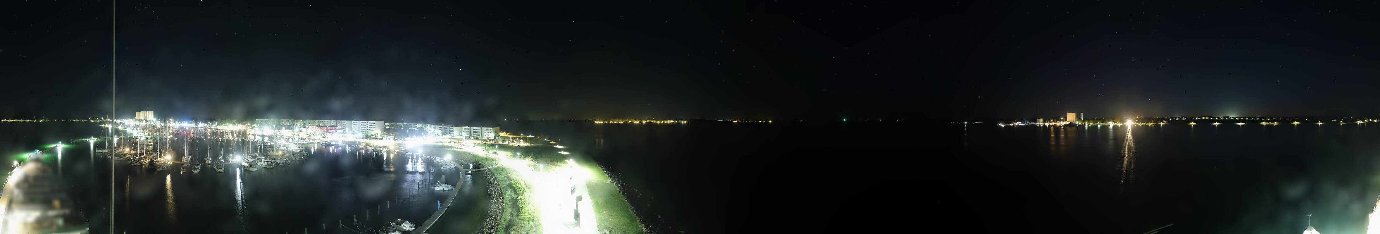 Archiv Foto Webcam Insel Fehmarn: Aussichtsturm Utkieker am Yachthafen Burgtiefe