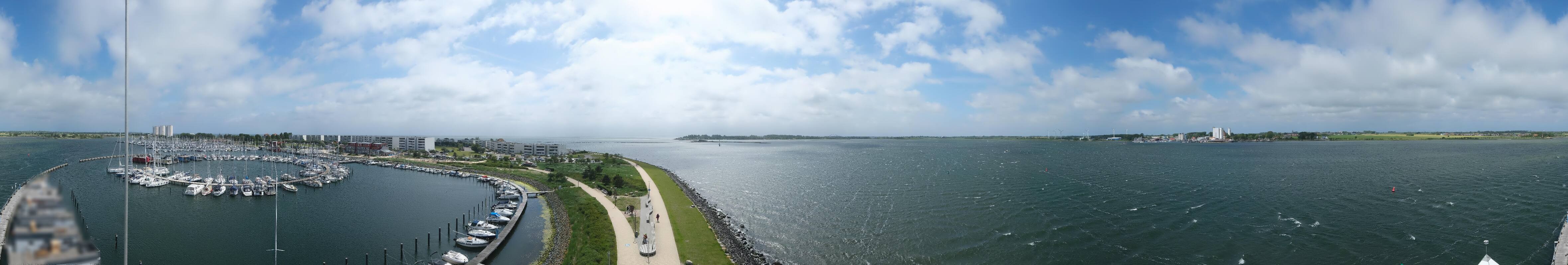 Archiv Foto Webcam Insel Fehmarn: Yachthafen Burgtiefe