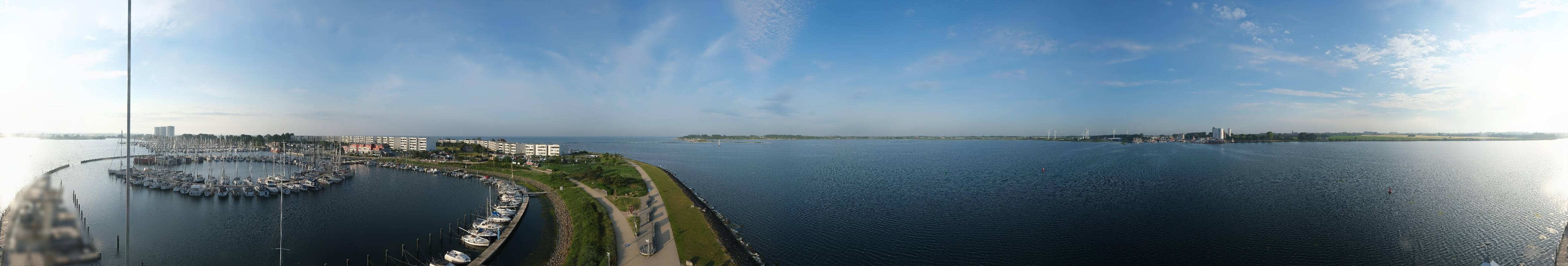 Archiv Foto Webcam Insel Fehmarn: Yachthafen Burgtiefe