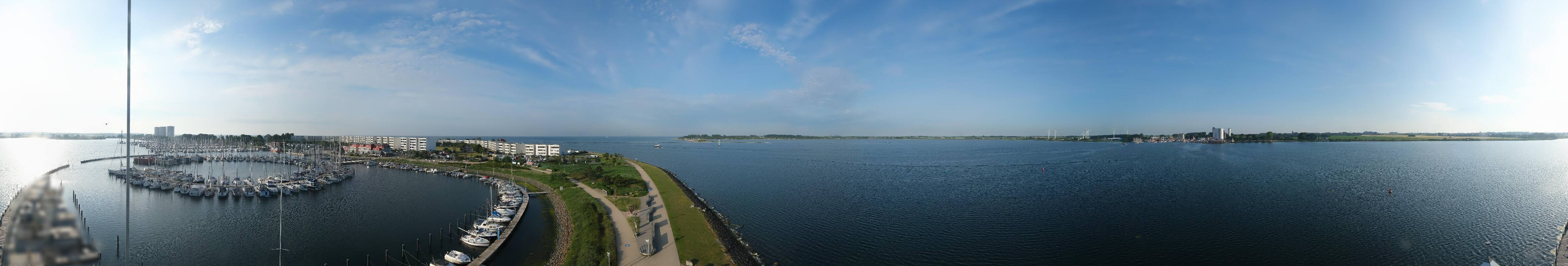 Archiv Foto Webcam Insel Fehmarn: Yachthafen Burgtiefe