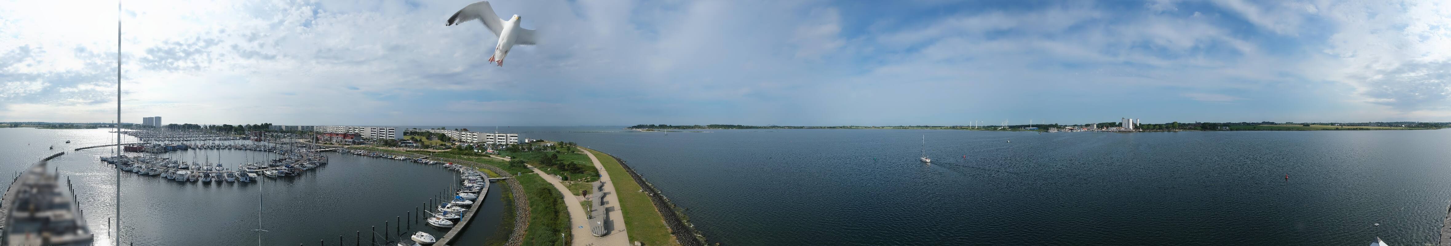 Archiv Foto Webcam Insel Fehmarn: Yachthafen Burgtiefe