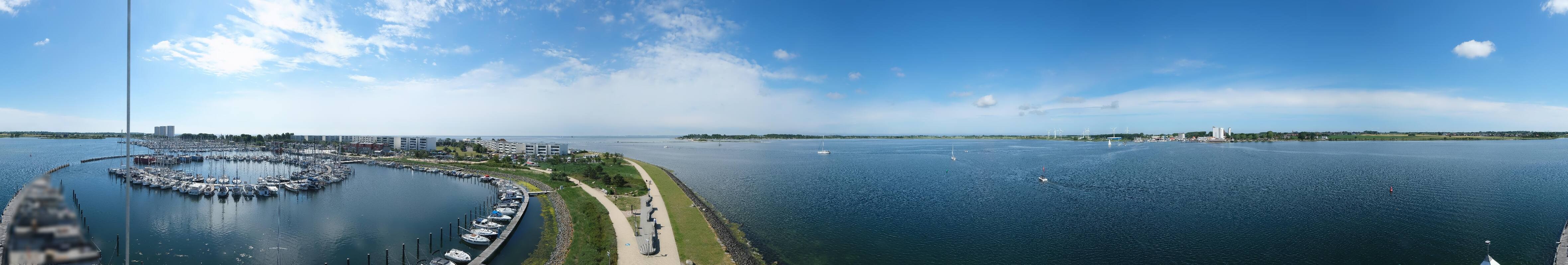 Archiv Foto Webcam Insel Fehmarn: Yachthafen Burgtiefe