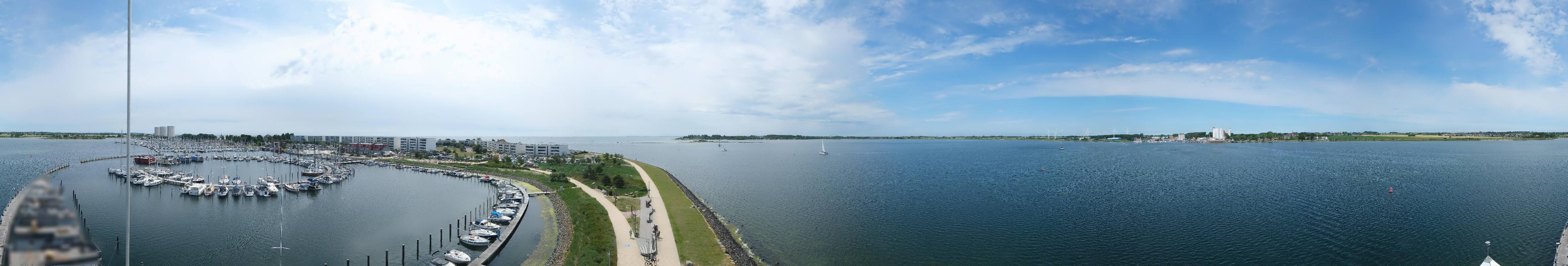Archiv Foto Webcam Insel Fehmarn: Yachthafen Burgtiefe