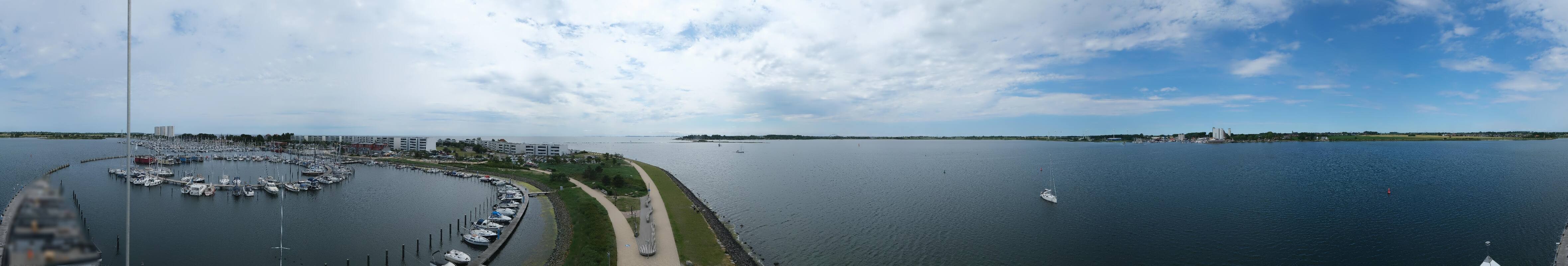 Archiv Foto Webcam Insel Fehmarn: Yachthafen Burgtiefe