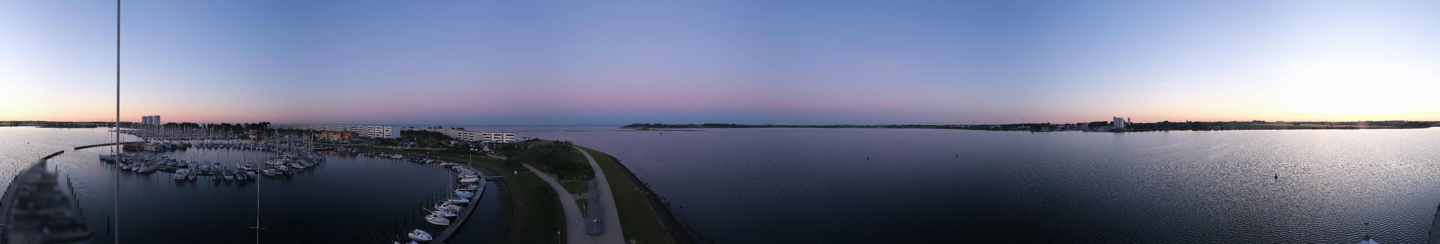Archiv Foto Webcam Insel Fehmarn: Yachthafen Burgtiefe