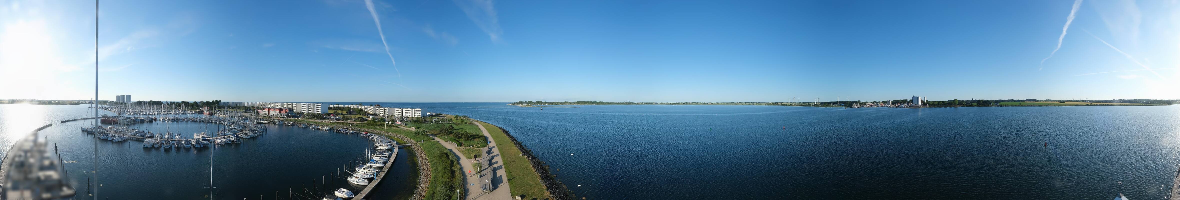 Archiv Foto Webcam Insel Fehmarn: Yachthafen Burgtiefe