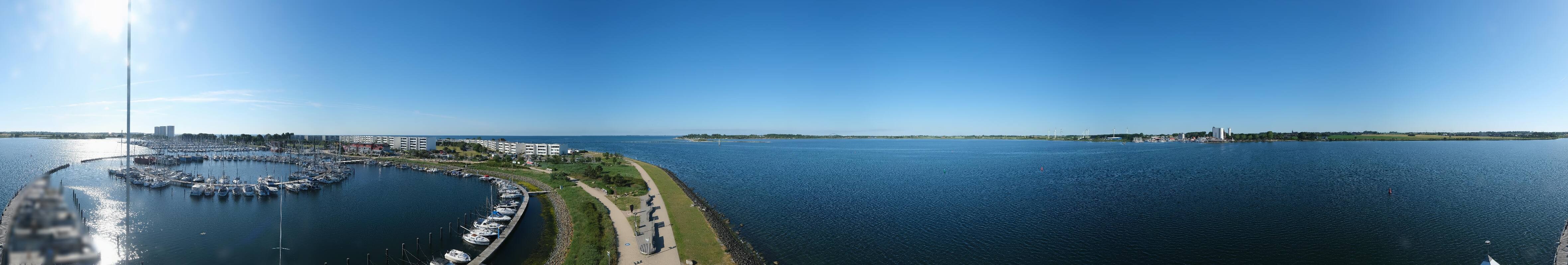 Archiv Foto Webcam Insel Fehmarn: Yachthafen Burgtiefe