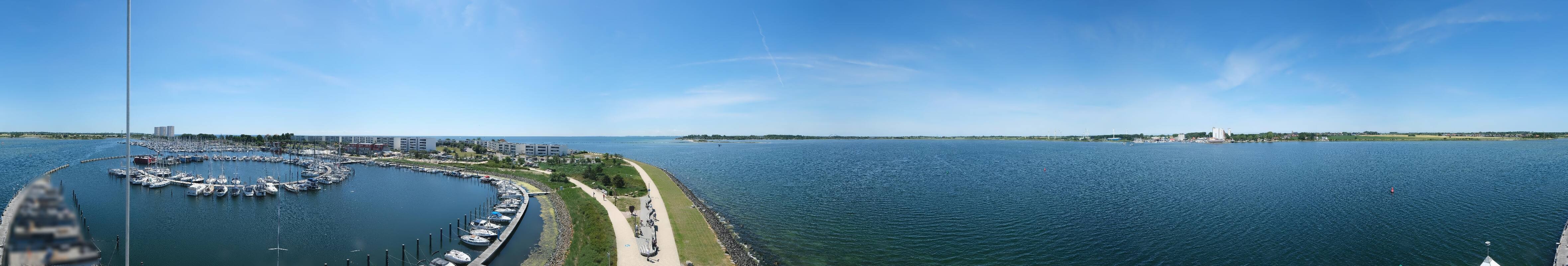 Archiv Foto Webcam Insel Fehmarn: Yachthafen Burgtiefe