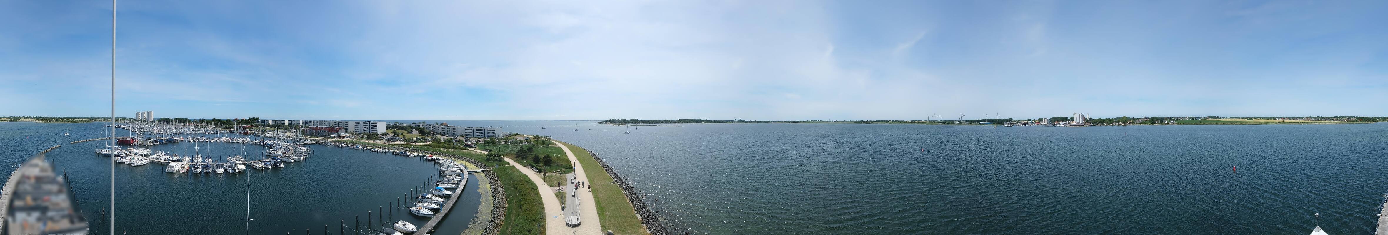 Archiv Foto Webcam Insel Fehmarn: Yachthafen Burgtiefe