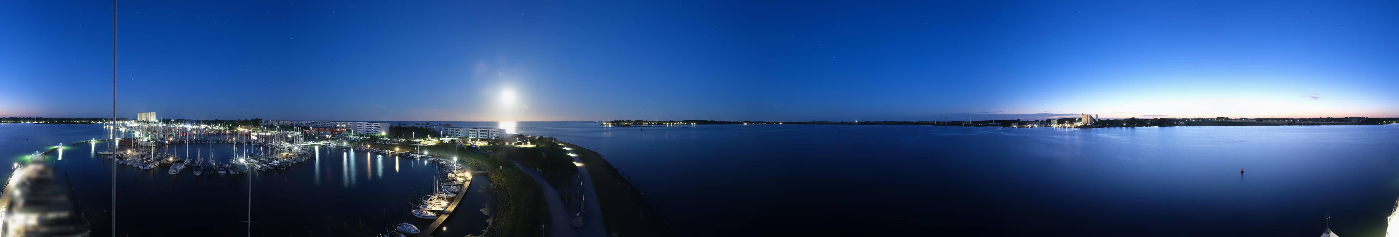 Archiv Foto Webcam Insel Fehmarn: Yachthafen Burgtiefe