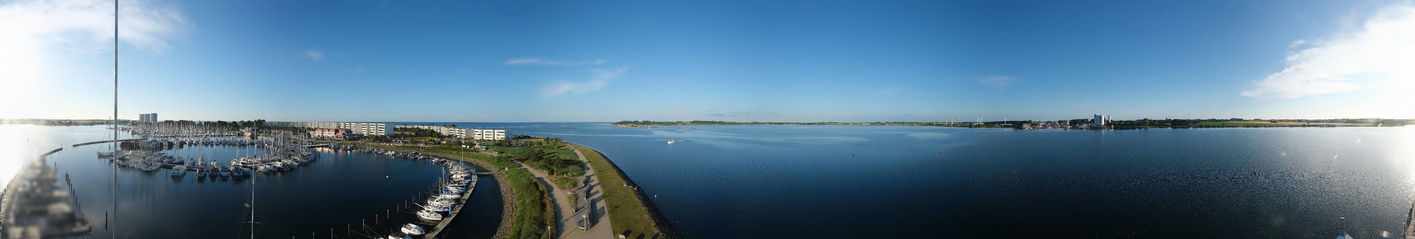 Archiv Foto Webcam Insel Fehmarn: Yachthafen Burgtiefe