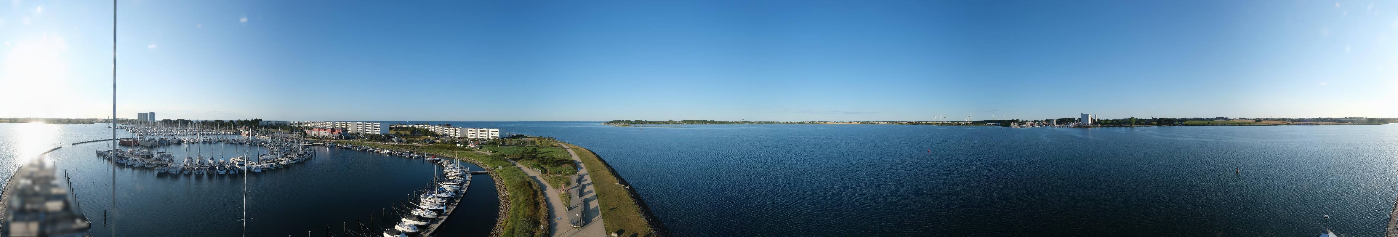 Archiv Foto Webcam Insel Fehmarn: Yachthafen Burgtiefe