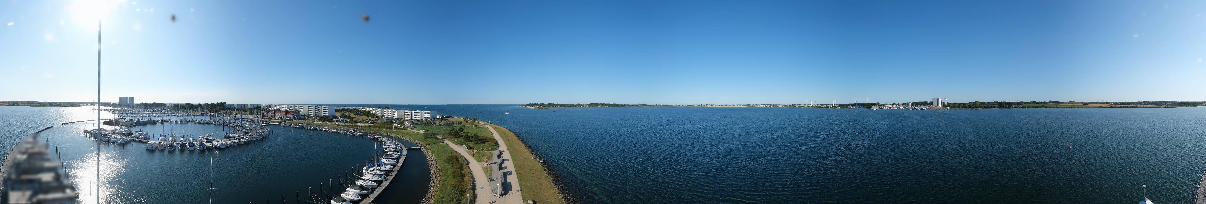 Archiv Foto Webcam Insel Fehmarn: Yachthafen Burgtiefe