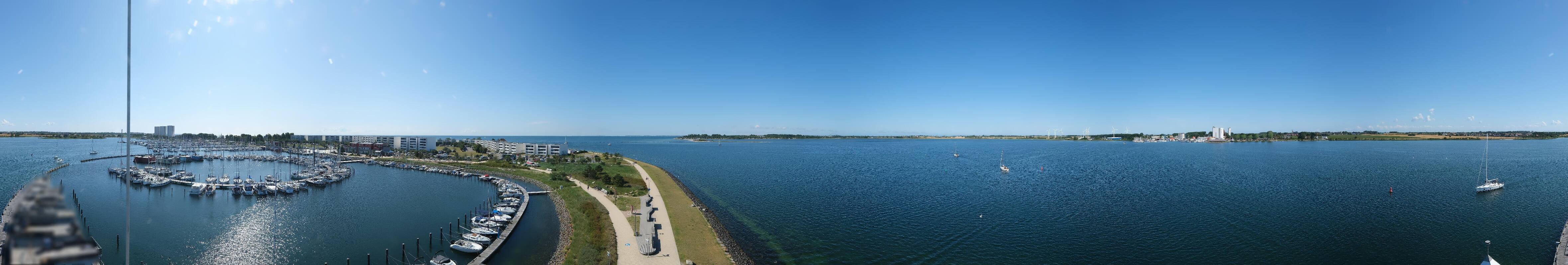 Archiv Foto Webcam Insel Fehmarn: Yachthafen Burgtiefe