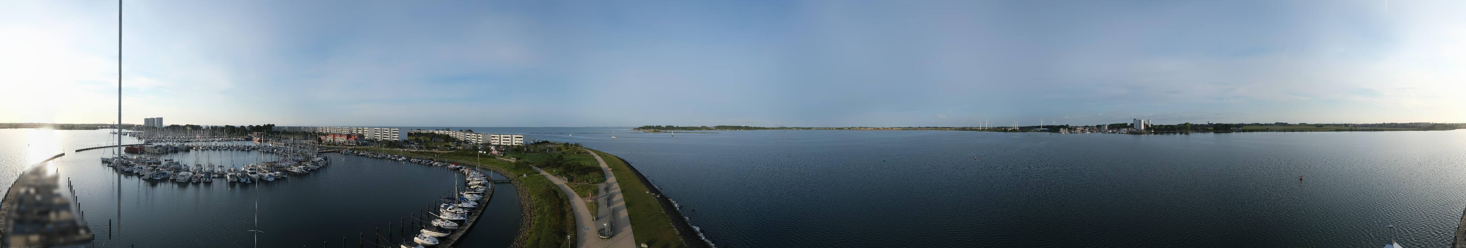 Archiv Foto Webcam Insel Fehmarn: Yachthafen Burgtiefe