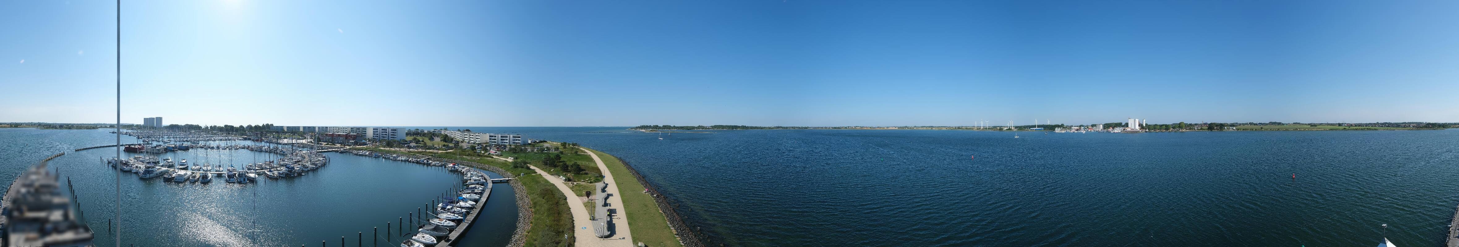 Archiv Foto Webcam Insel Fehmarn: Yachthafen Burgtiefe