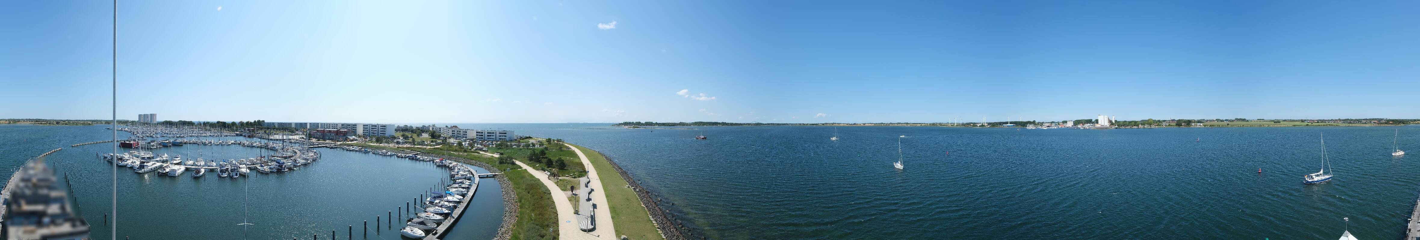 Archiv Foto Webcam Insel Fehmarn: Yachthafen Burgtiefe