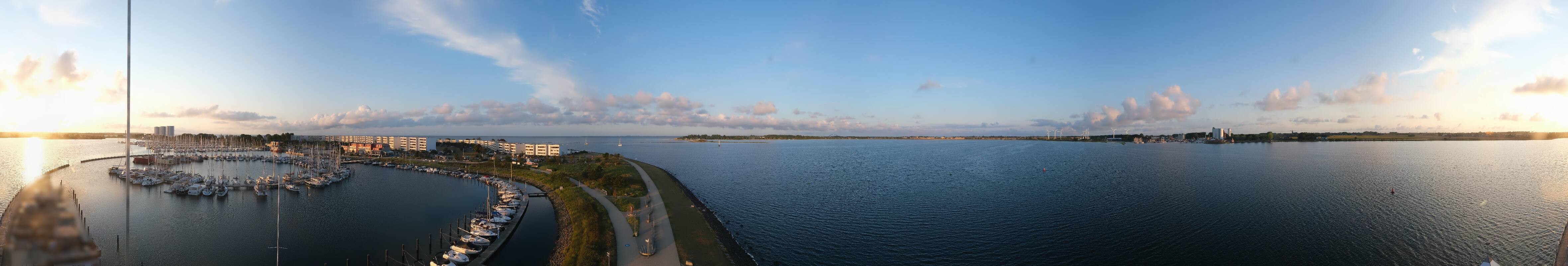 Archiv Foto Webcam Insel Fehmarn: Yachthafen Burgtiefe